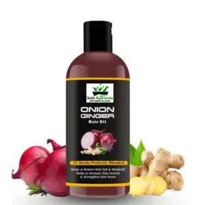 onion ginger hair oil